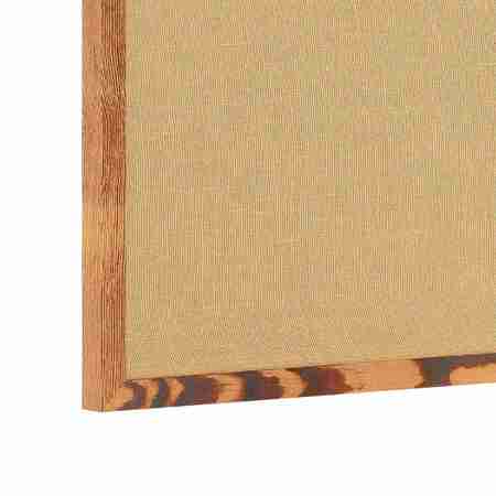 Flash Furniture Juno Rustic Wall Mount Linen Board w/Wood Push Pins, 18x24, Torched Brown HGWA-LINEN-18X24-BRN-GG